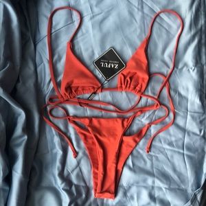 Burnt orange zaful bikini